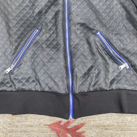 NWOT J. Cooper Quilted Bomber Jacket - Medium - Made in USA - Picture 6 of 9